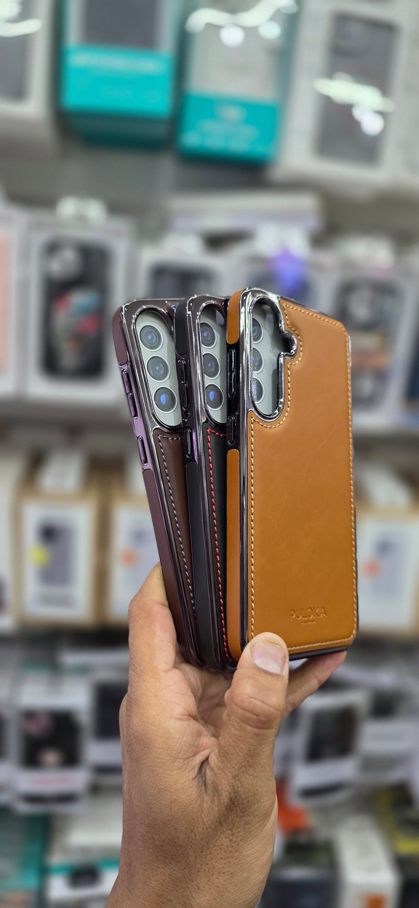 PULOKA Classic Leather For Samsung S25
