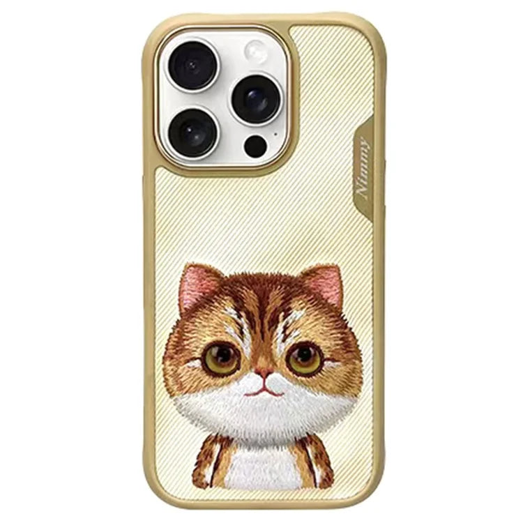 Nimmy Golden British Shorthair For iPhone 16 Pro Max Back Cover