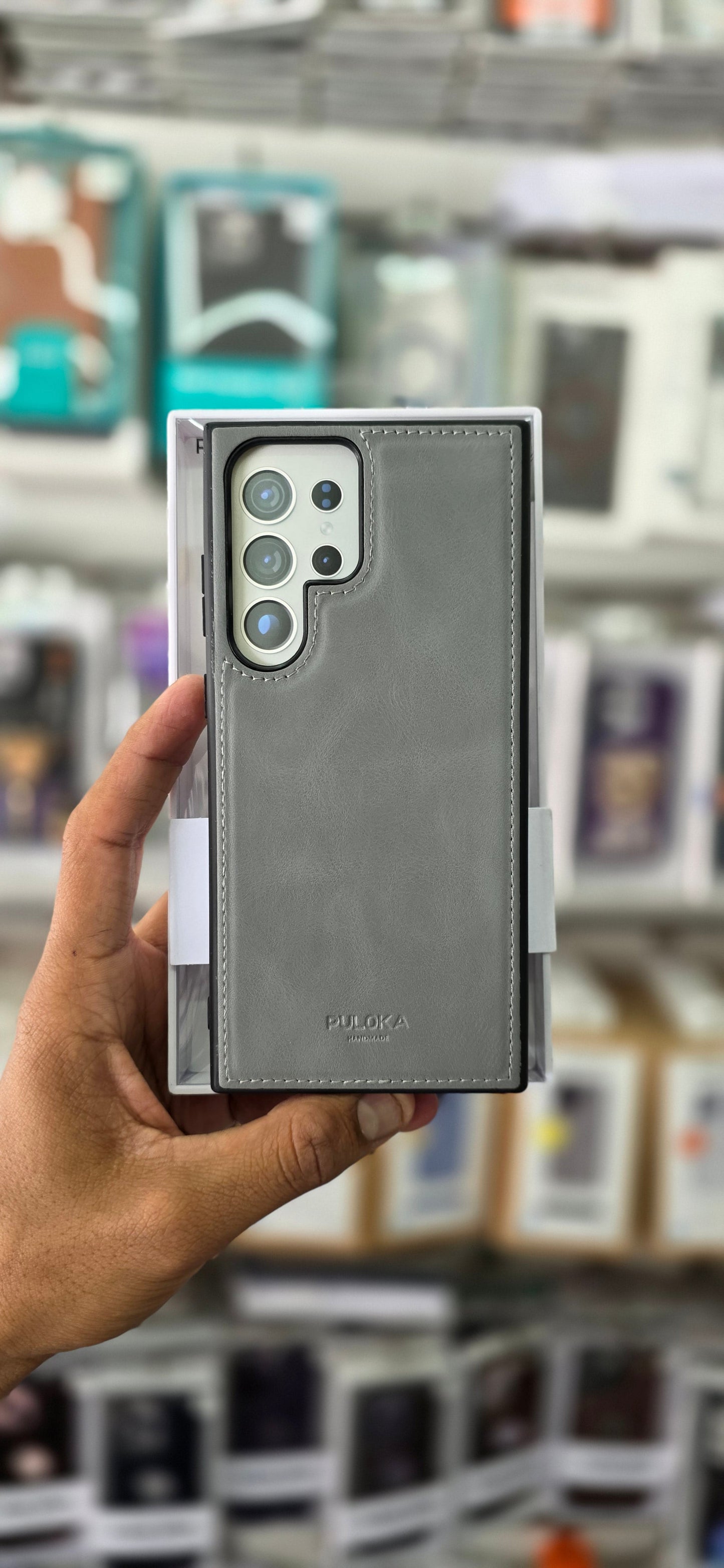 PULOKA Premium Leather Case - Samsung S24 Ultra