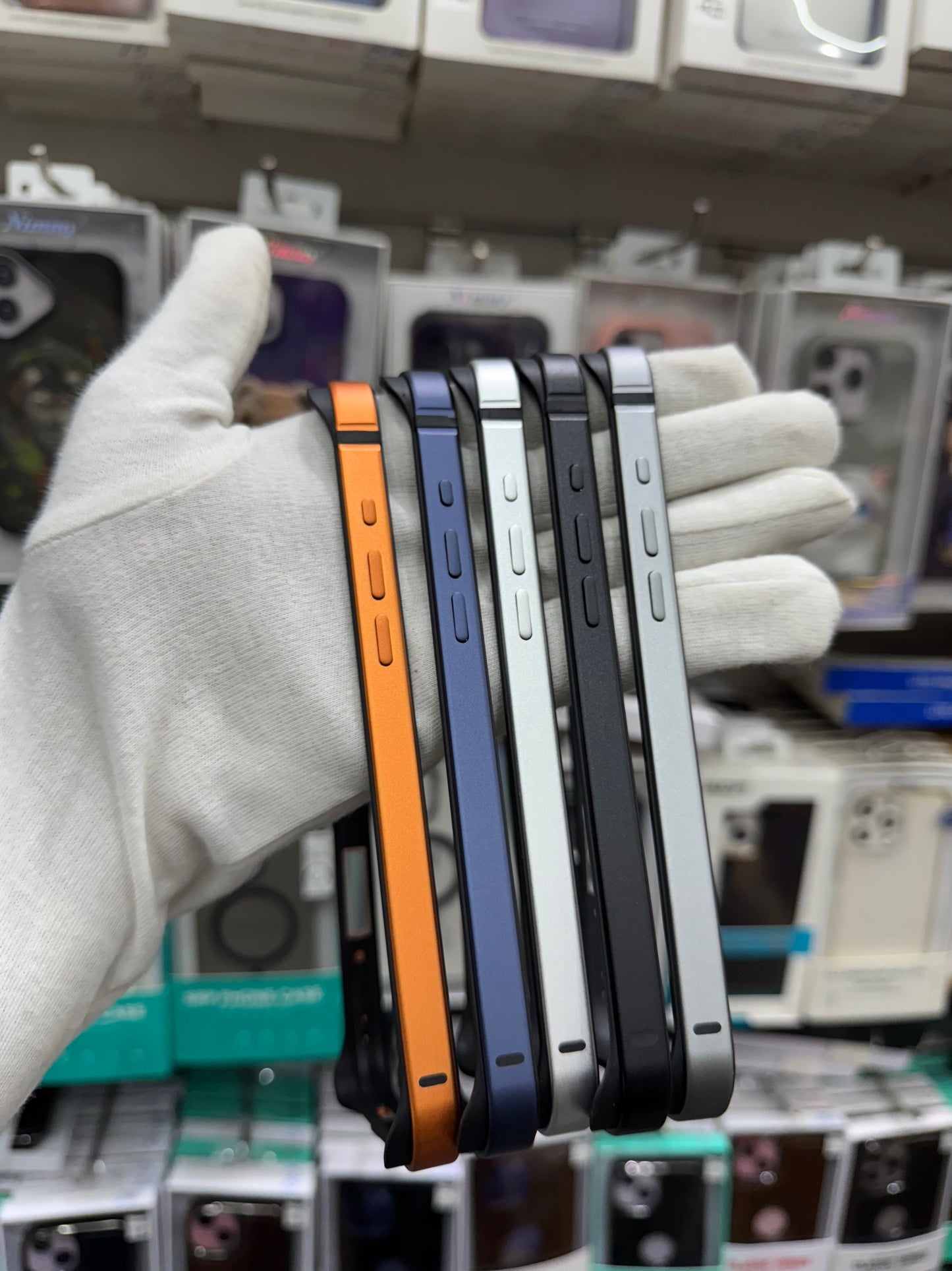 Anodized Aluminum Bumper Case - iPhone 17 pro max