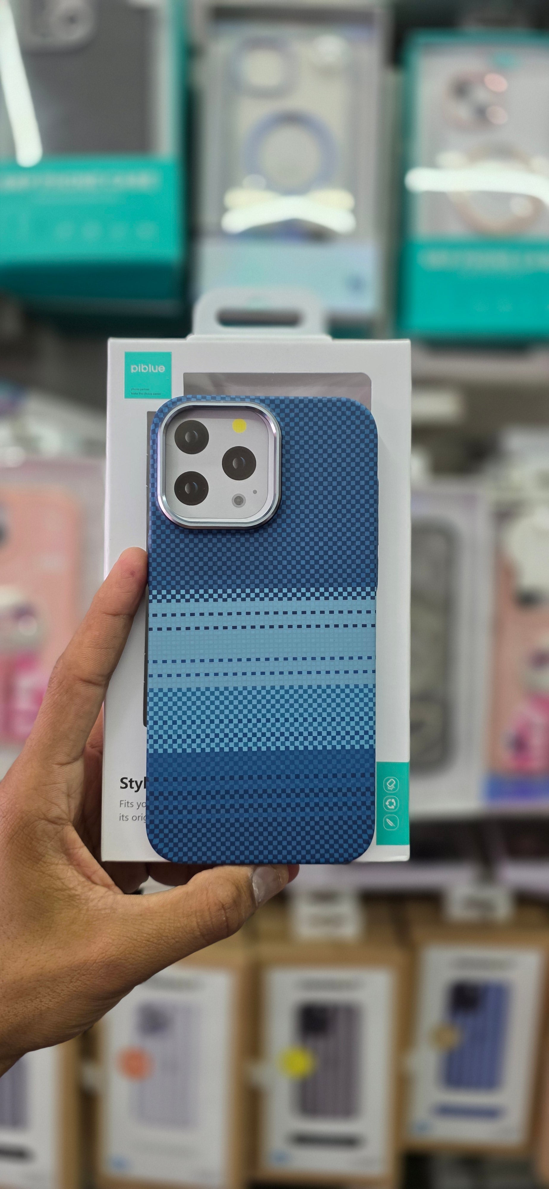 PIBLUE Kevlar Magsafe Case - iPhone 16 Pro Max