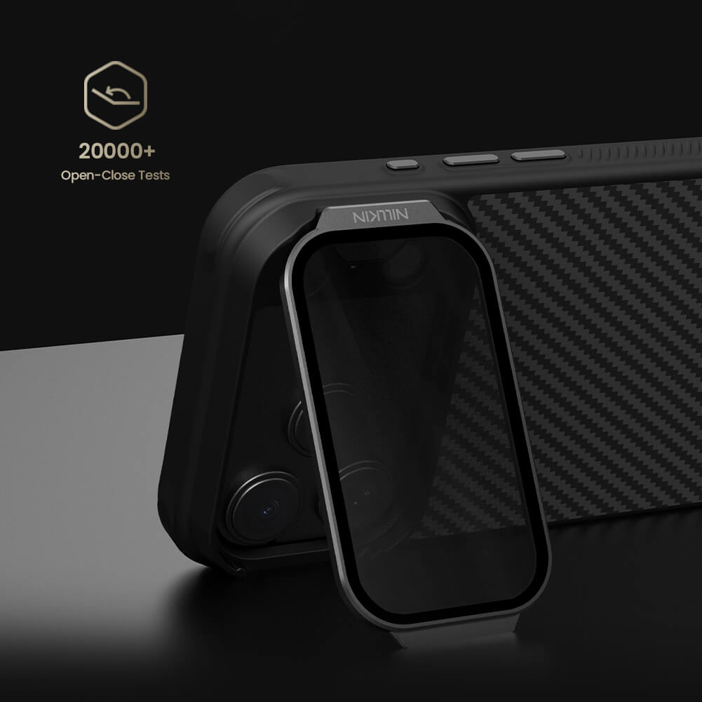 Nillkin CarboProp Magnetic MagSafe Transparent Lens Guard Edition Aramid fiber armor case - Apple iPhone 17 Pro Back Cover