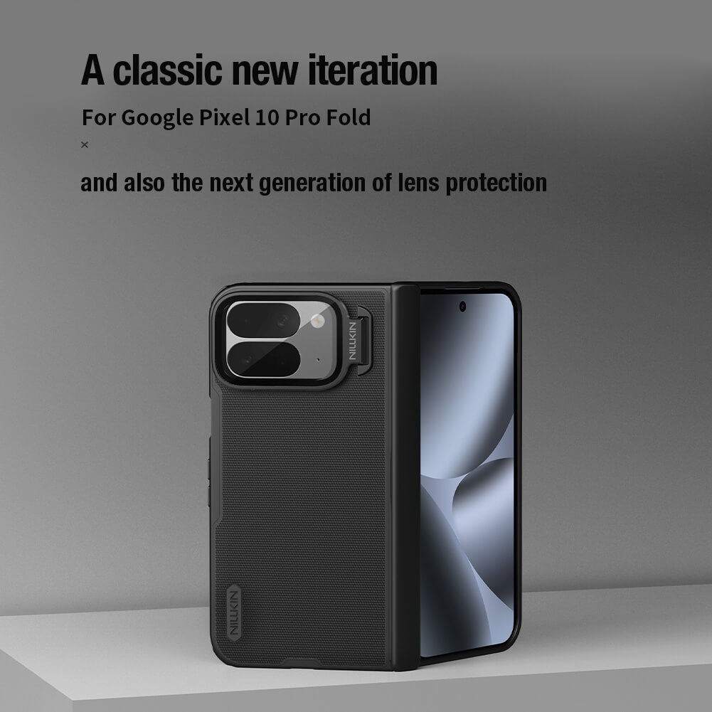 Nillkin Super Frosted Shield Prop Transparent Lens Guard Edition Matte cover case - Google Pixel 10 Pro Fold