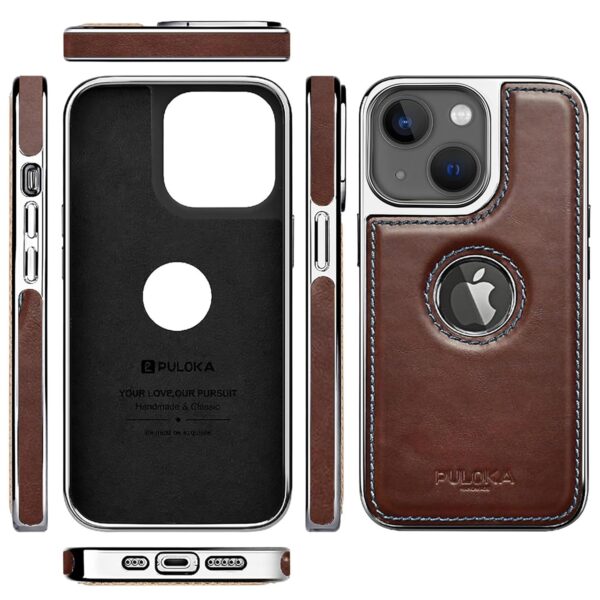 PULOKA Classic Leather - iPhone 15 Back Cover