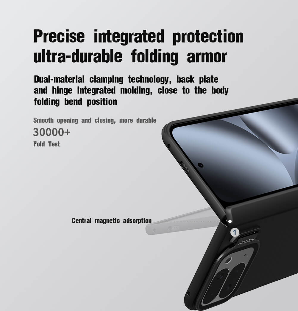 Nillkin Super Frosted Shield Prop Transparent Lens Guard Edition Matte cover case - Google Pixel 10 Pro Fold