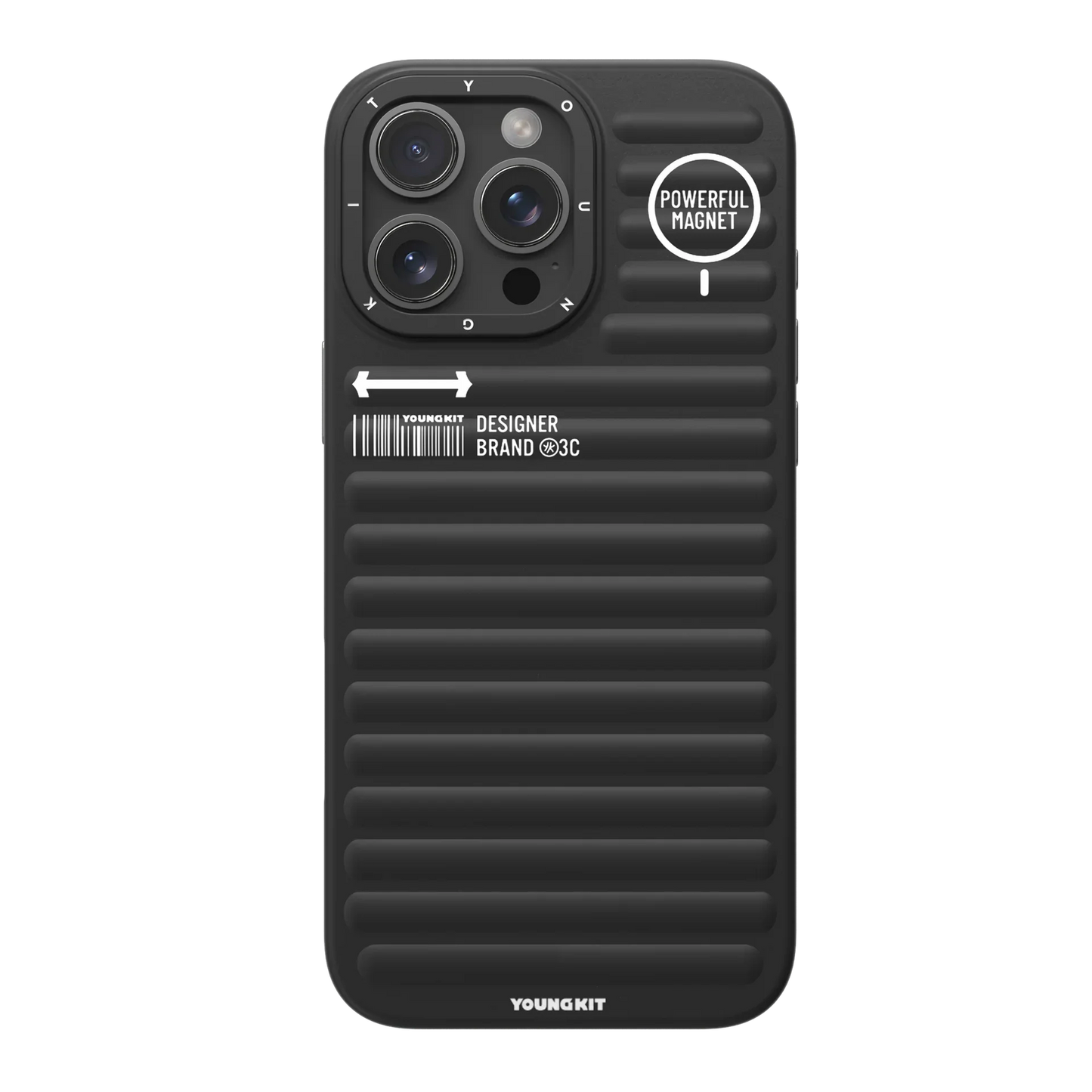 Youngkit True Color Luggage Phone Case - iPhone 16 Pro Back Cover