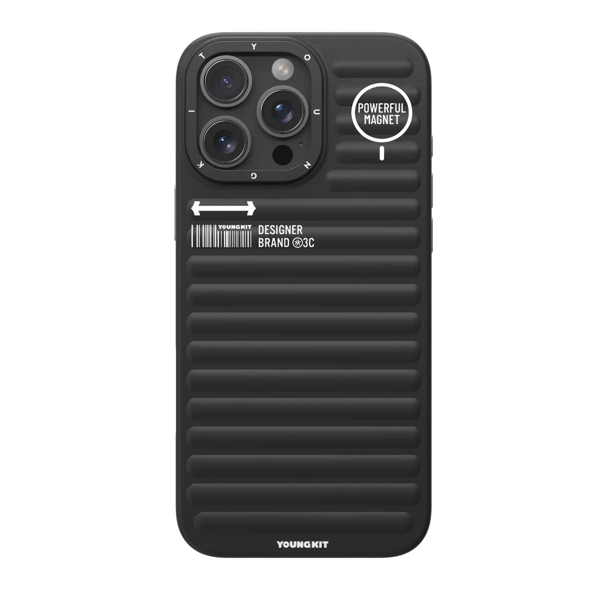 Youngkit True Color Luggage Phone Case - iPhone 16 Pro Back Cover