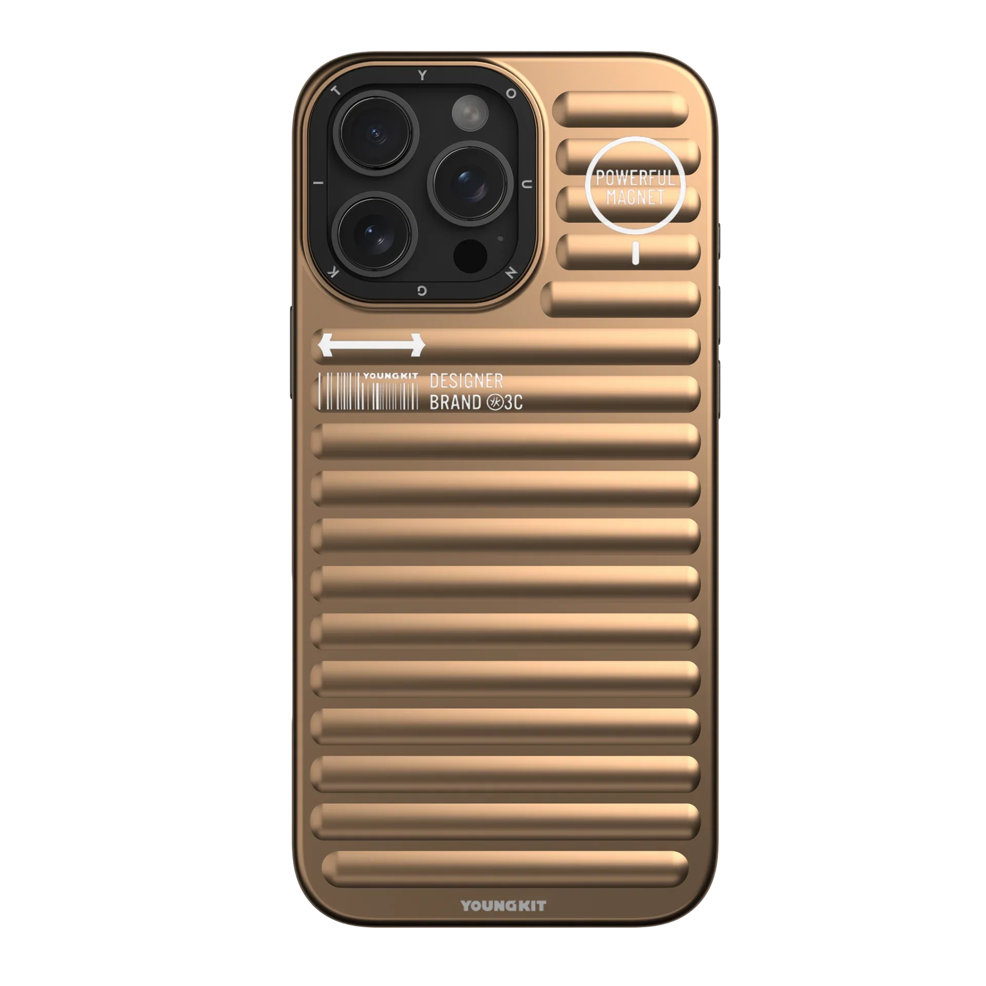 Youngkit True Color Luggage Phone Case - iPhone 16 Pro Max Back Cover
