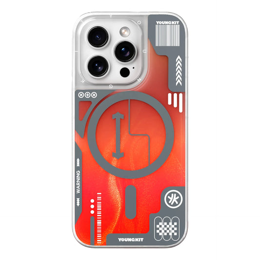 YOUNGKIT Cyberpunk Series - iPhone 15 Pro Max Back Cover