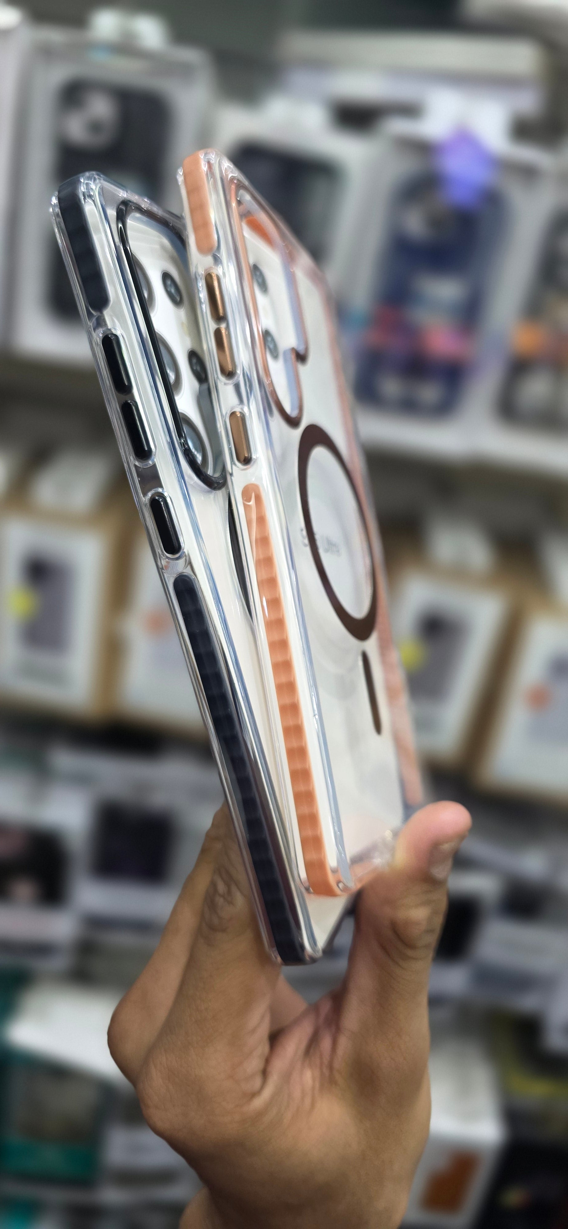 SRP Clear Compatible With MagSafe Case For Samsung S25 Ultra