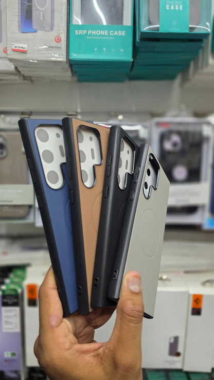 X-LEVEL Magnet Duke Leather Case - Samsung S25 Ultra