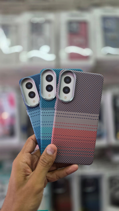 KDM Carbon Fiber Texture Case - Samsung S25 Edge