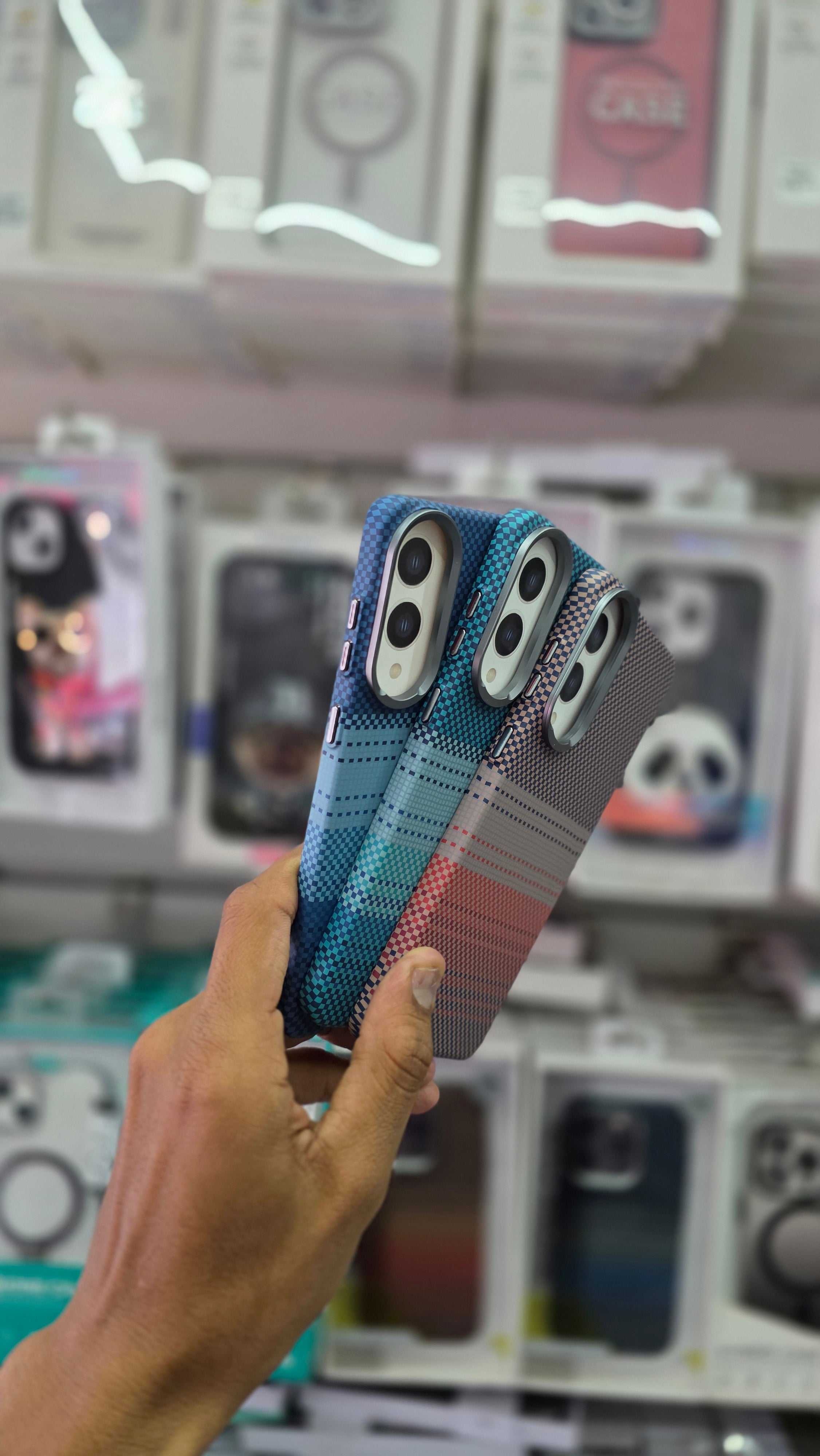 KDM Carbon Fiber Texture Case - Samsung S25 Edge