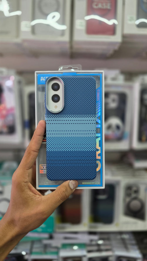 KDM Carbon Fiber Texture Case - Samsung S25 Edge