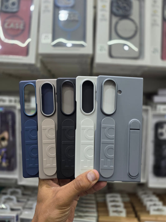 Stand Wrist Strip Case With Glass - Samsung Z Fold 7