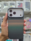 Luxo Carbon Fiber Magsafe Case - iPhone 17 Pro Max Back Cover