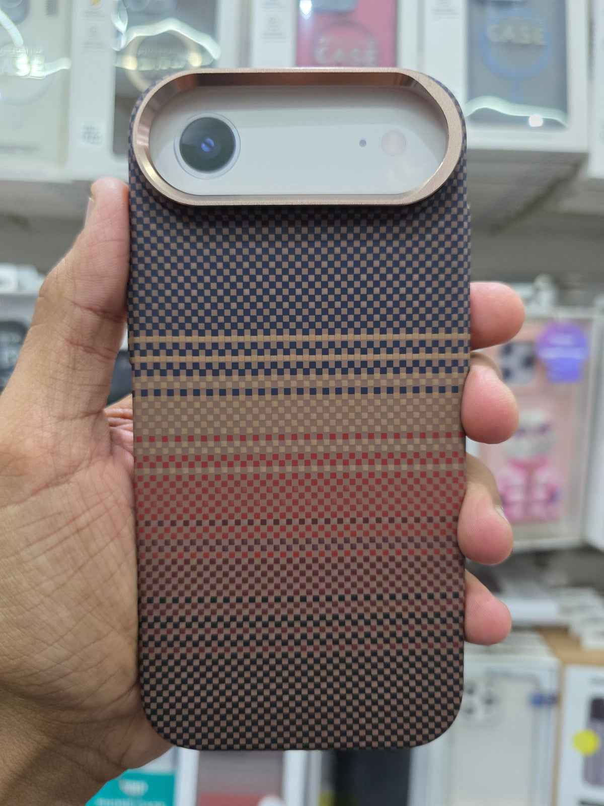 Luxo Carbon Fiber Magsafe Case - iPhone 17 Air Back Cover