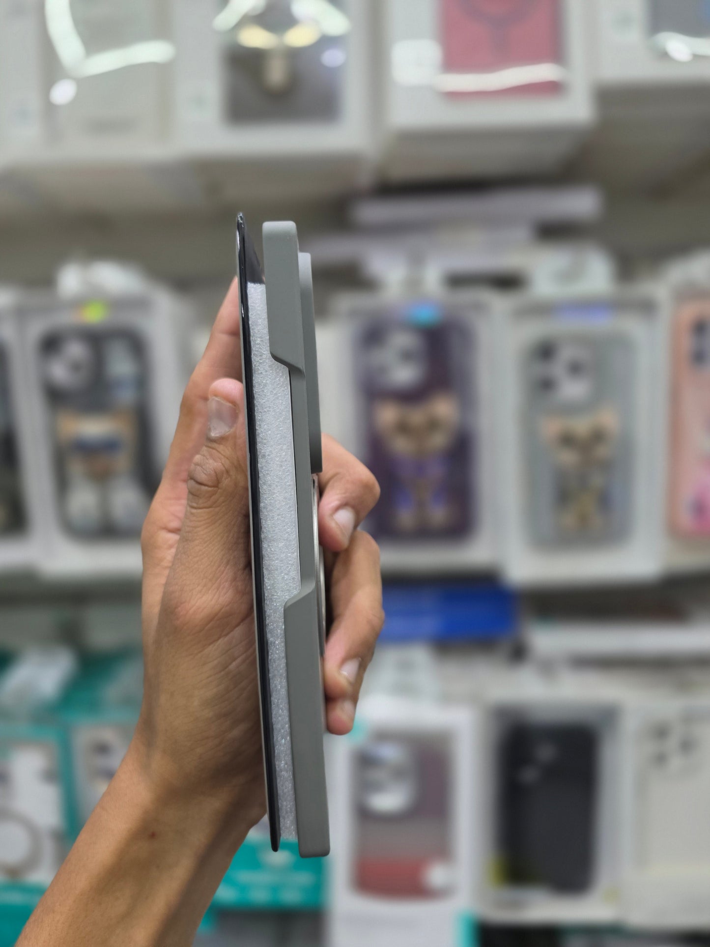 Wlons Leather Magnetic Ring Stand Flip Cover - Samsung Galaxy Z Fold 7