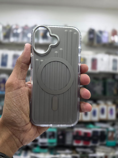 Rock Ribbed  Magnetic Case Cover - iPhone 17