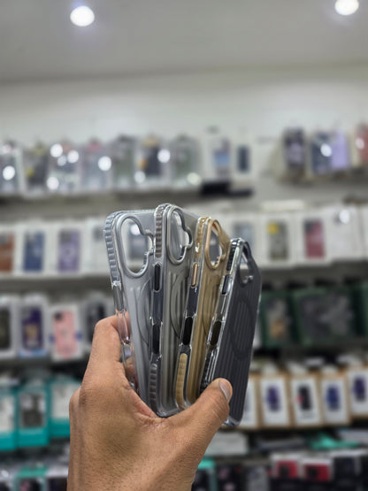 Rock Ribbed  Magnetic Case Cover - iPhone 17