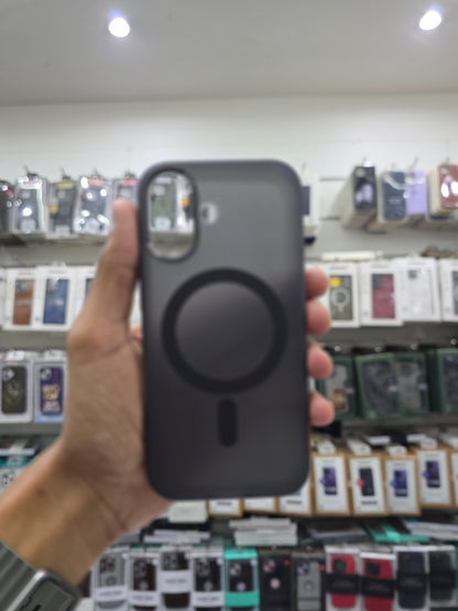 Rock Matte Series with Magnetic(Semi-Transparent ) Cover - iPhone 17