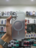 Rock Matte Series with Magnetic(Semi-Transparent ) Cover - iPhone 17 Back Cover