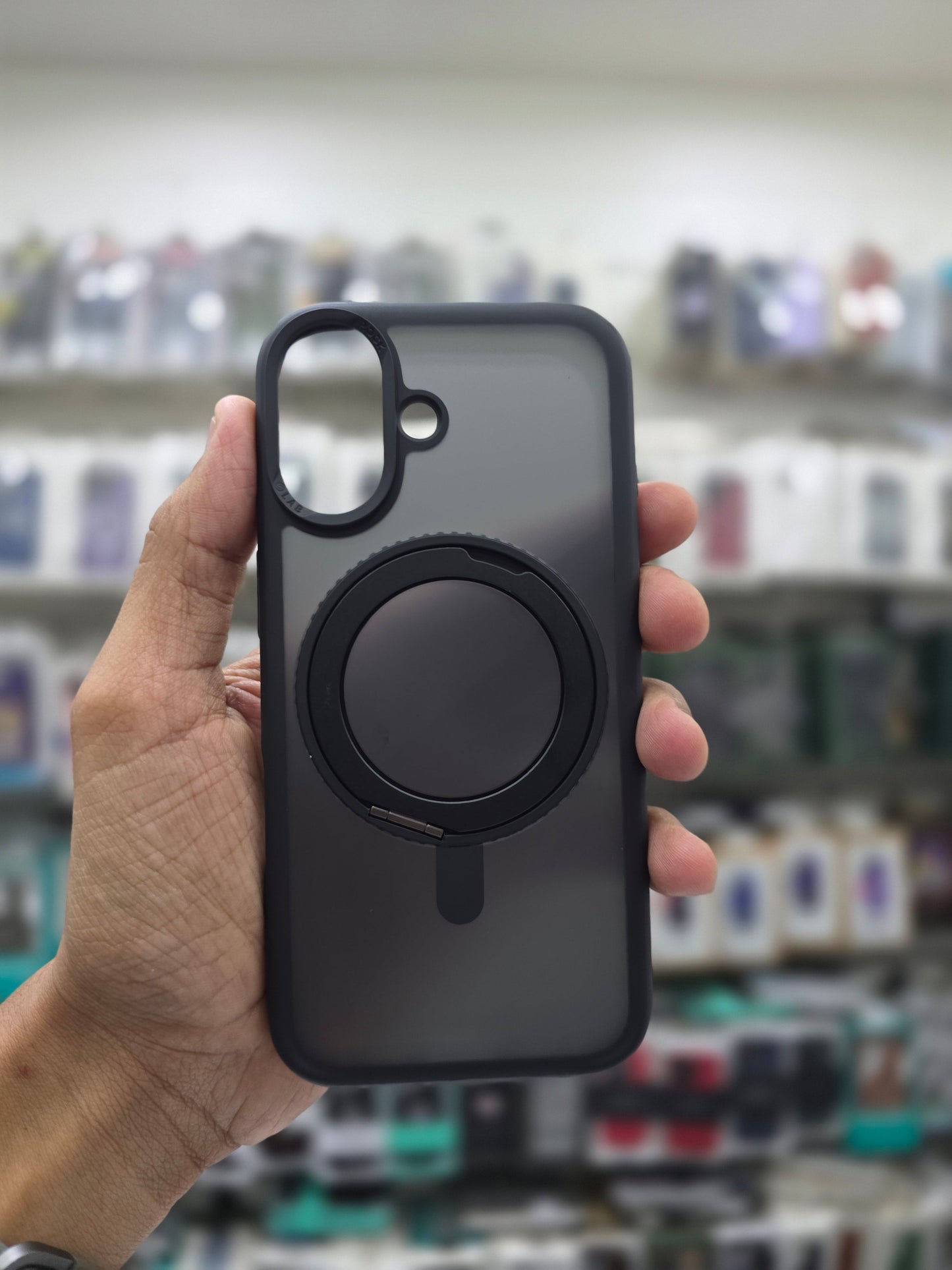 Rock Guard Touch Mate Magnetic Case With 360 Stand - iPhone 17