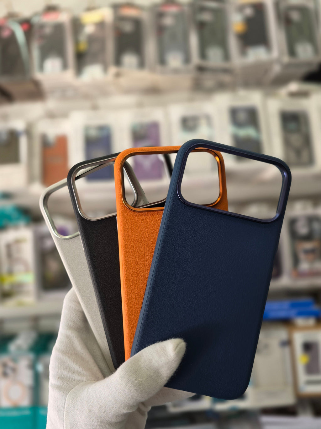 X-LEVEL Pu Leather With Ai Sensor - iPhone 17 Pro Max Back Cover