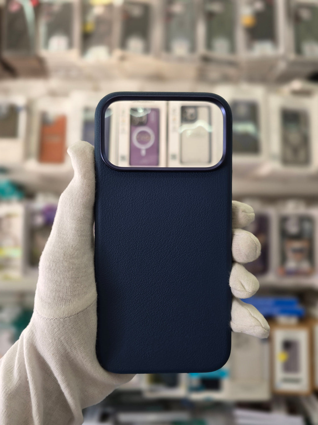 X-LEVEL Pu Leather With Ai Sensor - iPhone 17 Pro Max Back Cover