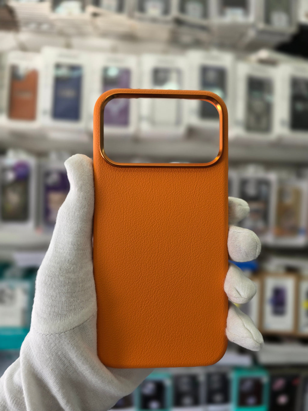 X-LEVEL Pu Leather With Ai Sensor - iPhone 17 Pro Max Back Cover