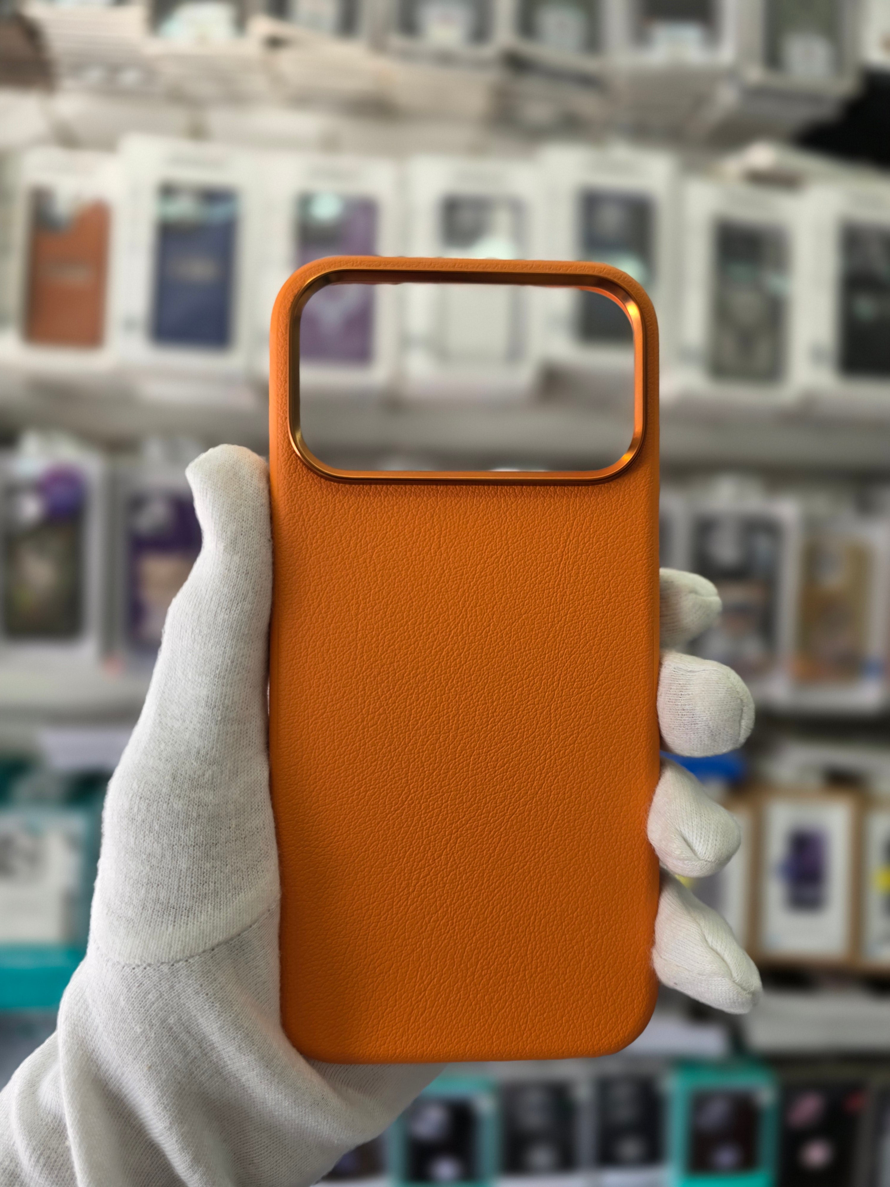 X-LEVEL Pu Leather With Ai Sensor - iPhone 17 Pro Max Back Cover