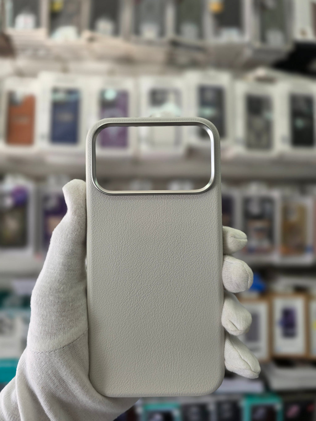 X-LEVEL Pu Leather With Ai Sensor - iPhone 17 Pro Max Back Cover