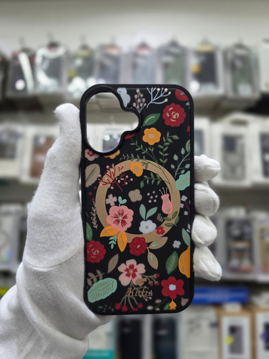 Kutis Floral Printed Shockproof MagSafe Case - iPhone 17
