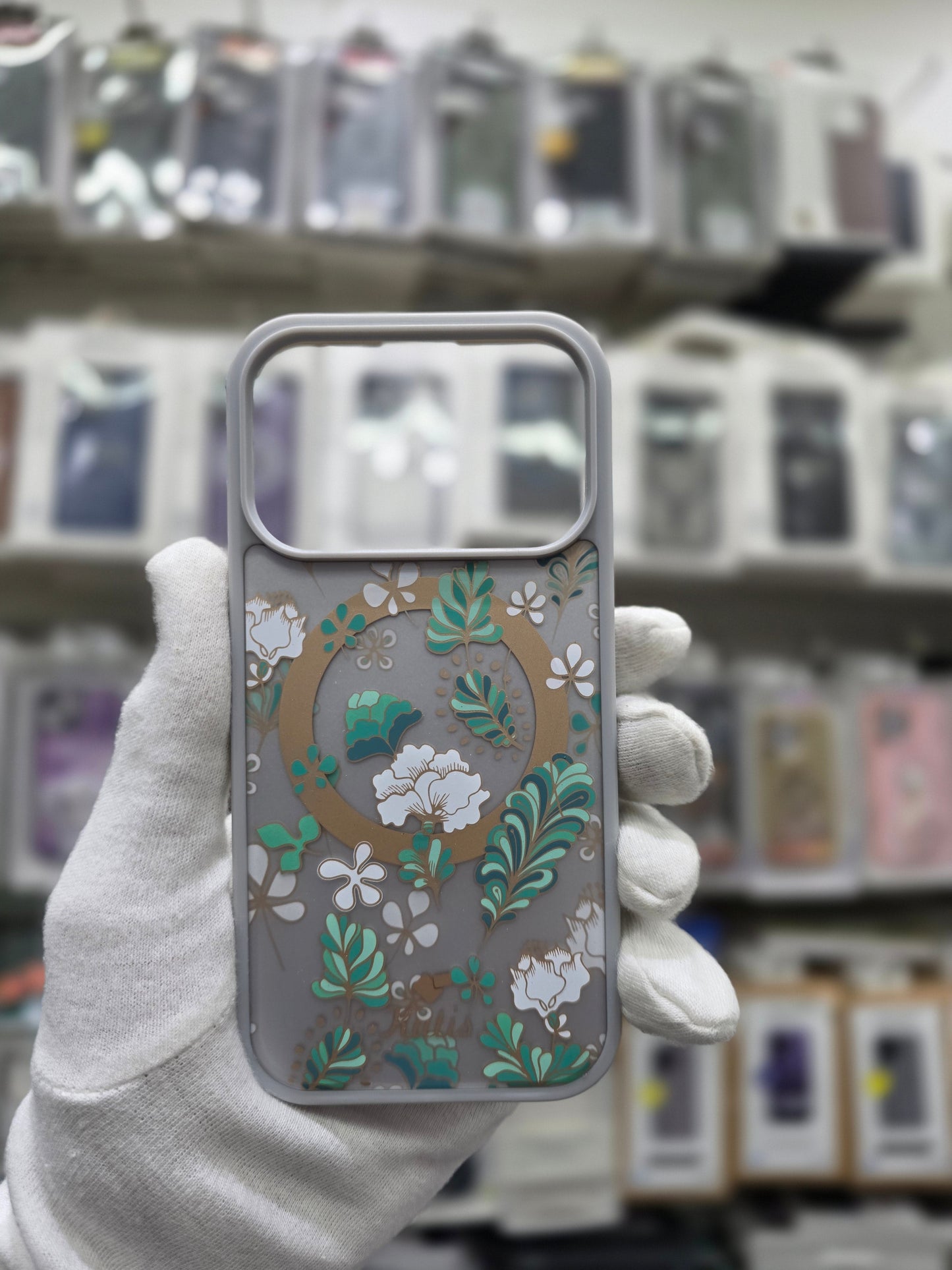 Kutis Floral Printed Shockproof MagSafe Case - iPhone 17 Pro