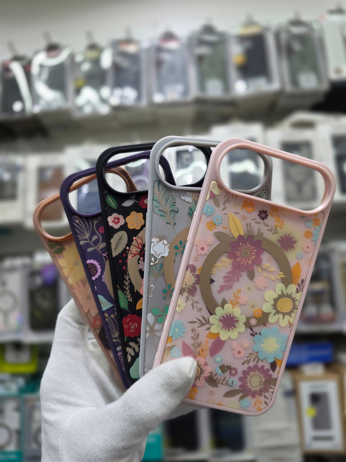 Kutis Floral Printed Shockproof MagSafe Case - iPhone 17 Air