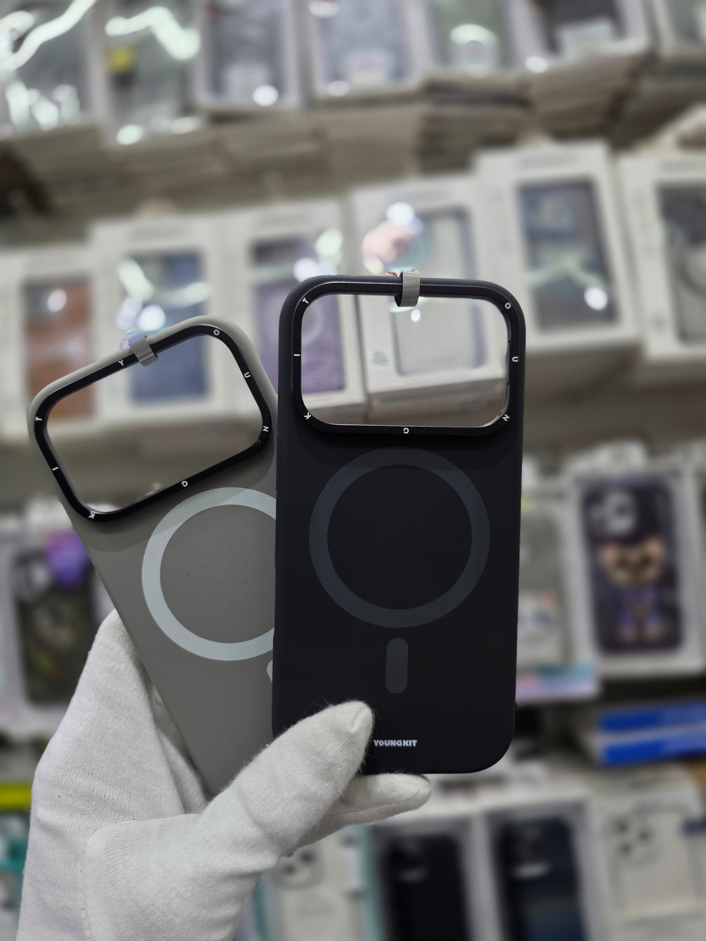 Youngkit Gel Series With Magsafe & Kick Stand - iPhone 17 Pro Back Cover