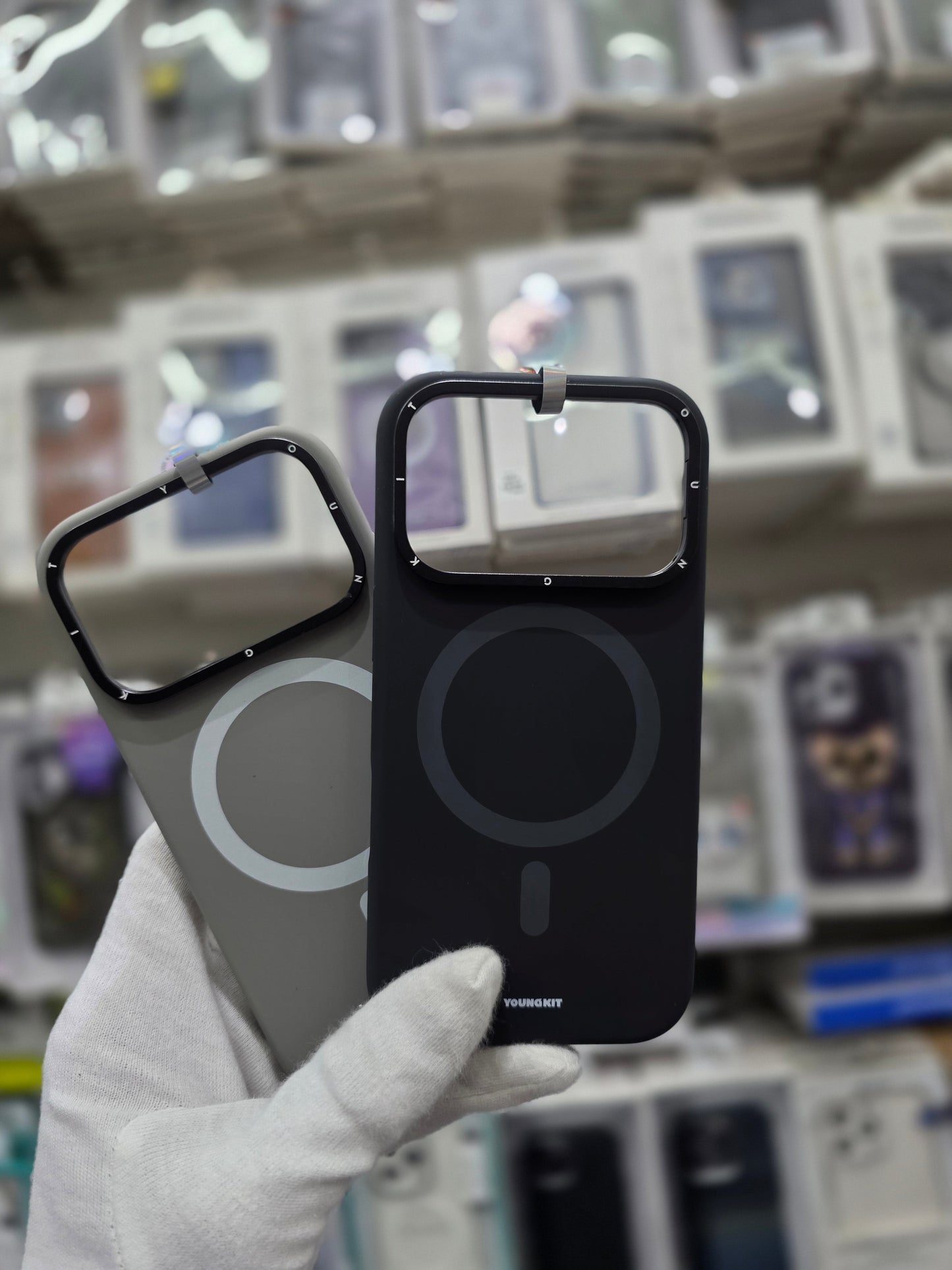 Youngkit Gel Series With Magsafe & Kick Stand - iPhone 17 pro Max