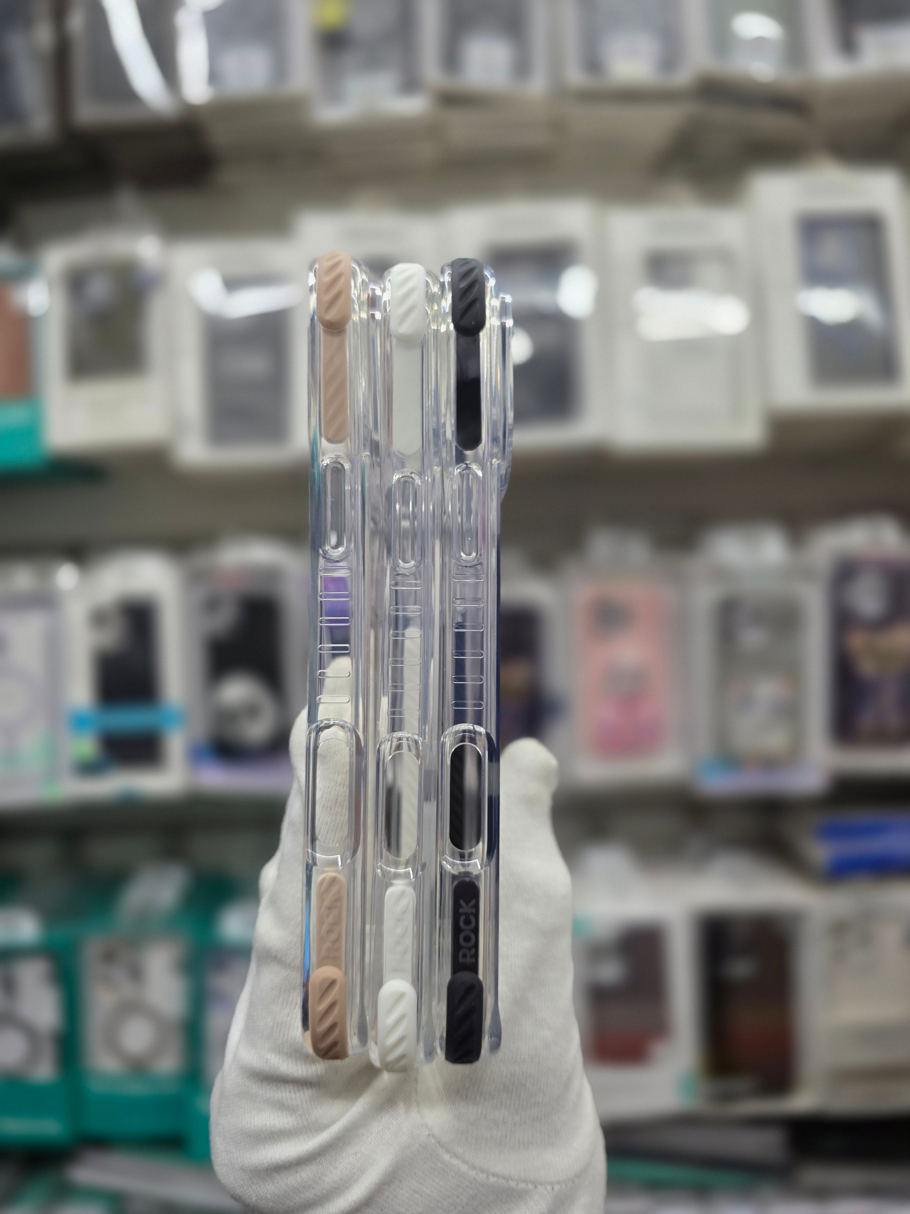 Rock Grip Shockproof Magsafe Case - iPhone 17 Pro Back Cover