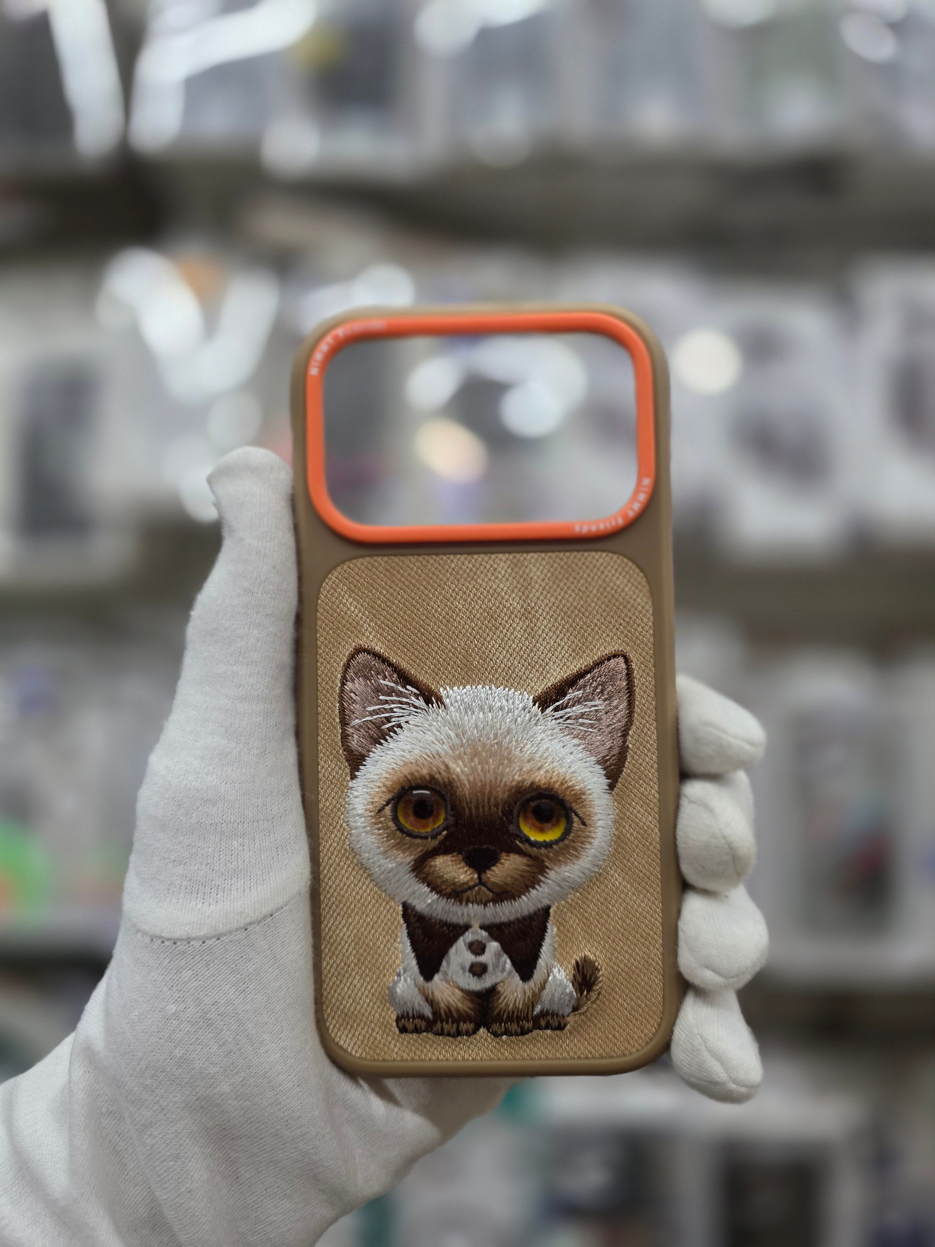 Nimmy New Big Eye Cute Pets 2.0 Series For iPhone 17 Pro Max Back Cover