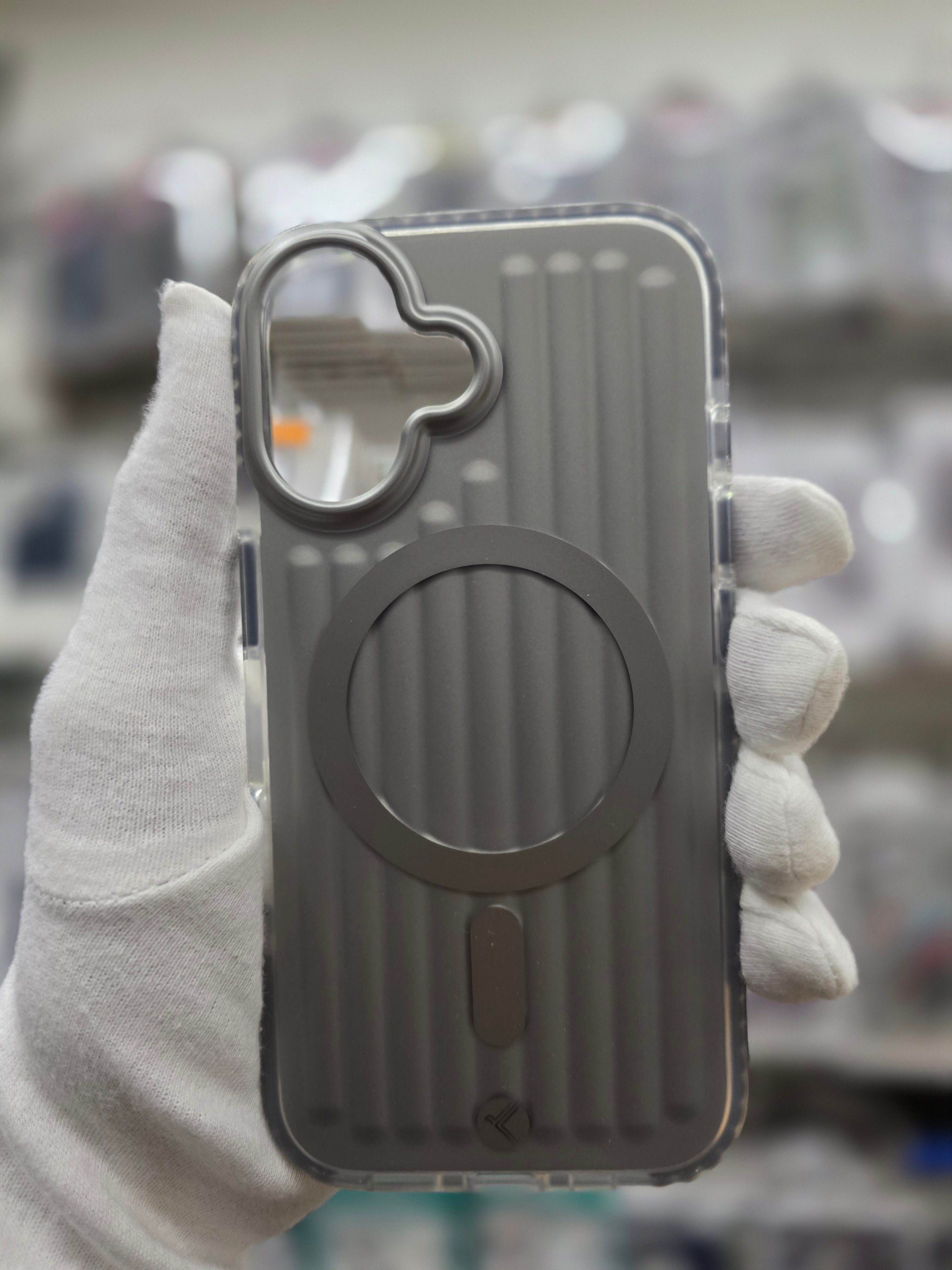 KDM Ribbed MagSafe Case -iPhone 16 Back Cover