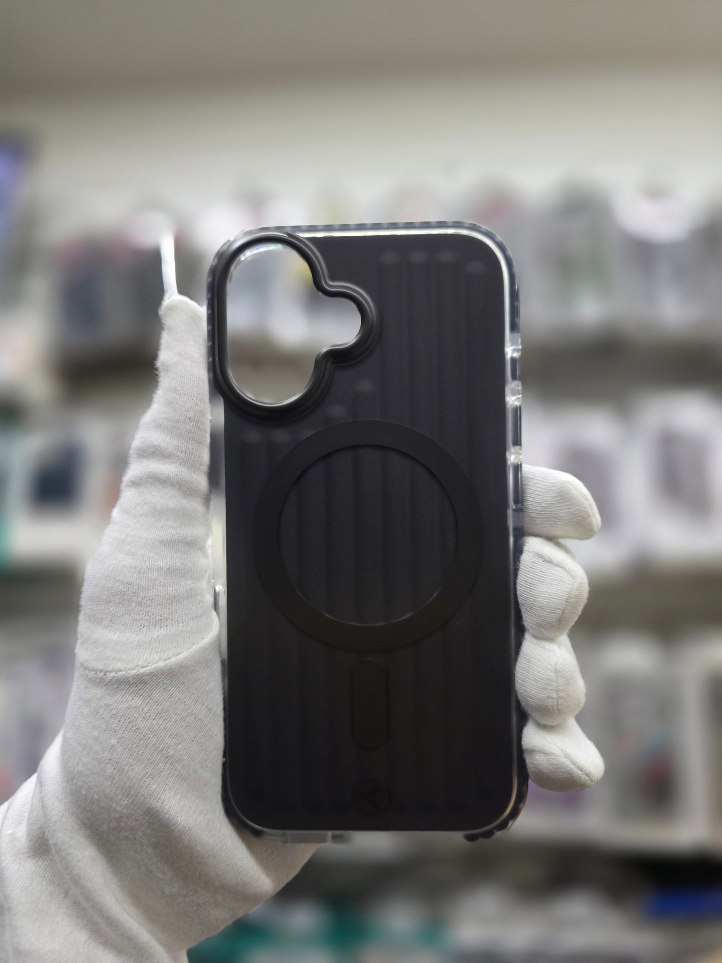 KDM Ribbed MagSafe Case -iPhone 16 Back Cover