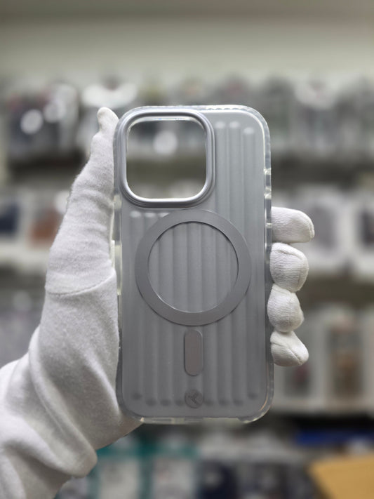 KDM Ribbed MagSafe Case -iPhone 16 Pro Back Cover