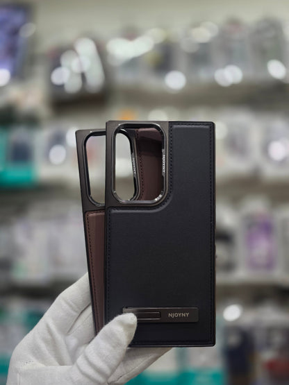 NY Classis Leather Case with Stand - Samsung S25 Ultra