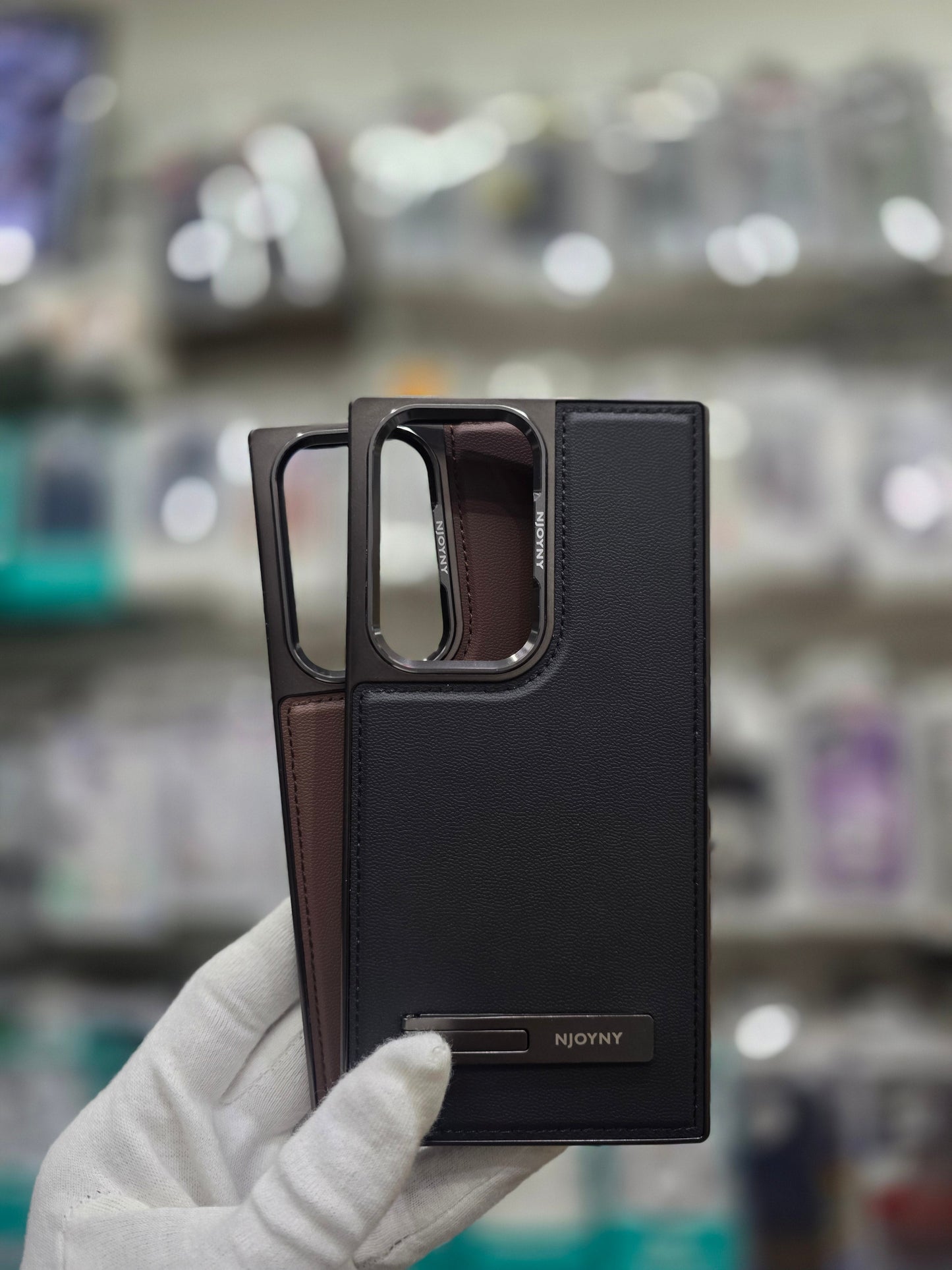 NY Classis Leather Case with Stand - Samsung S24 Ultra