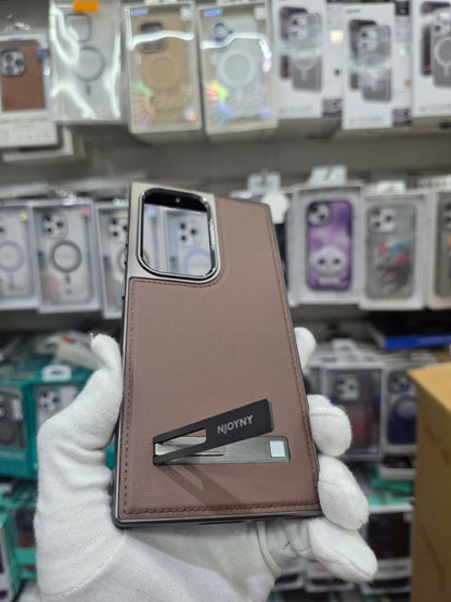 NY Classis Leather Case with Stand - Samsung S24 Ultra