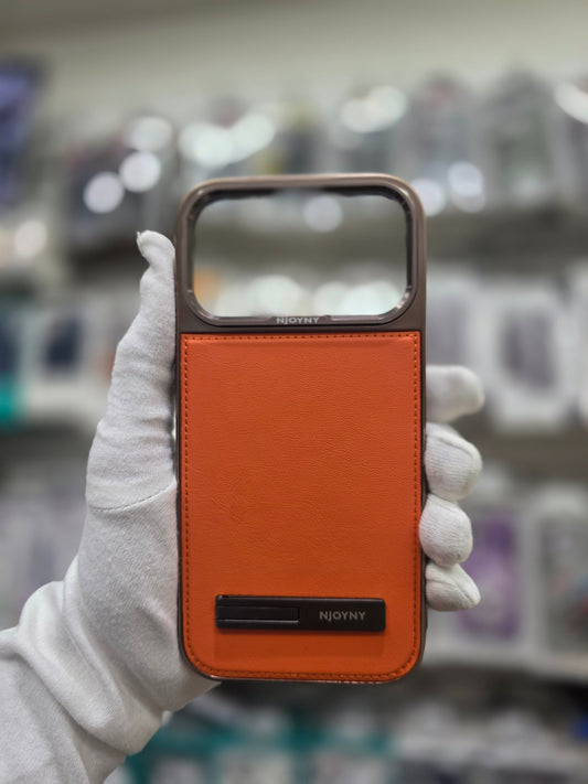 NY Classis Leather Case with Stand - iPhone 17 Pro