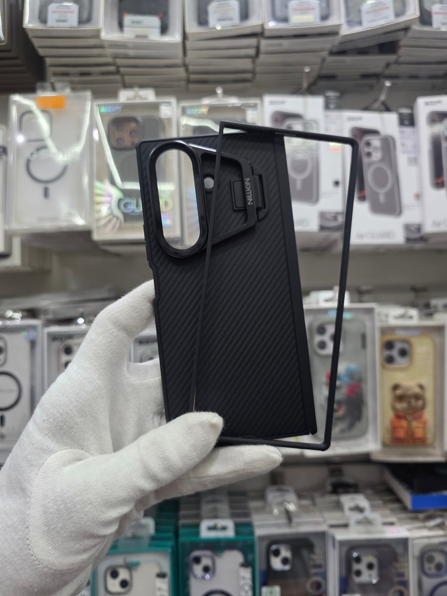 Nillkin Camshield Prop Magnetic Transparent Lens Guard Edition Camera protective cover case - Samsung Galaxy Z Fold 7