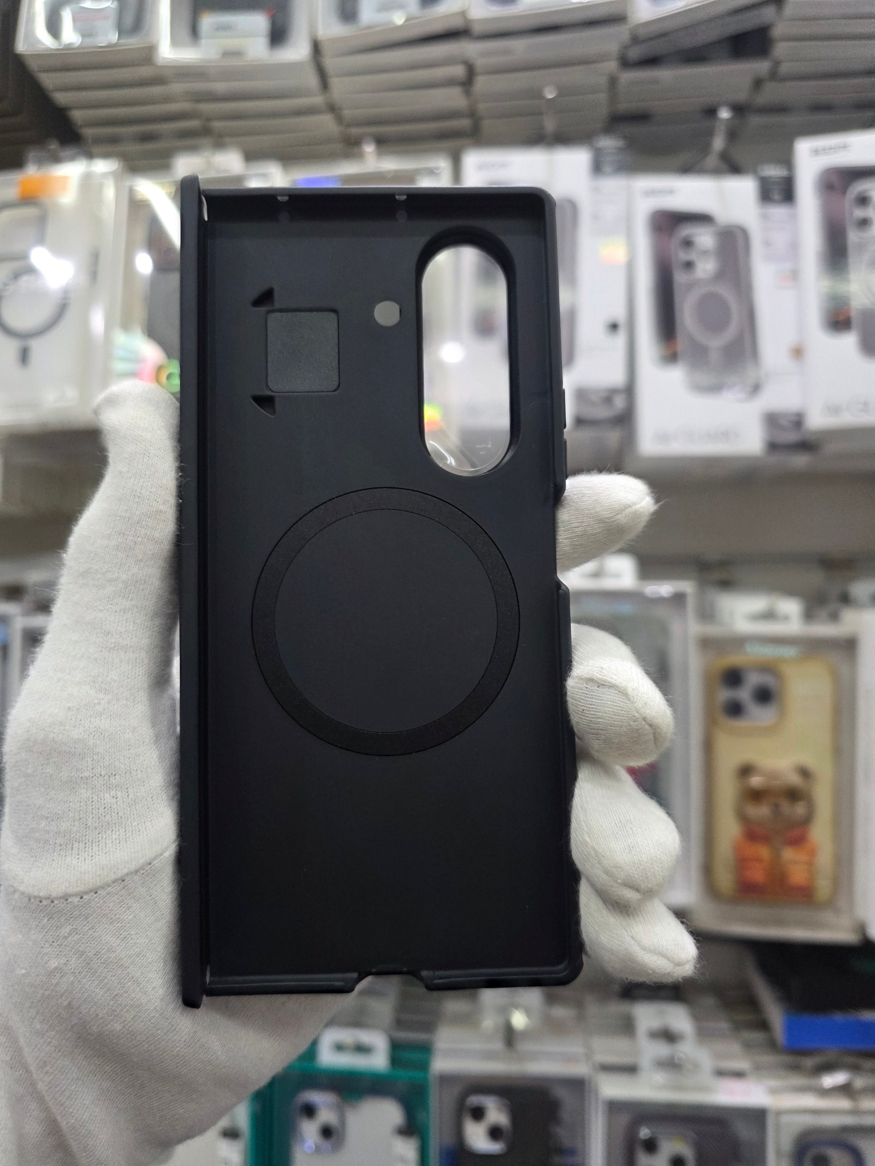 Nillkin Camshield Prop Magnetic Transparent Lens Guard Edition Camera protective cover case - Samsung Galaxy Z Fold 7 Back Cover