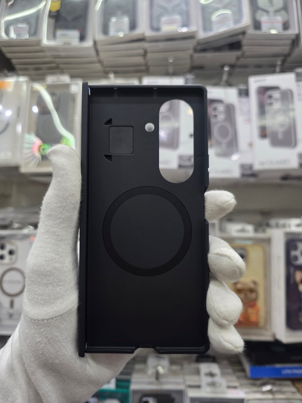 Nillkin Camshield Prop Magnetic Transparent Lens Guard Edition Camera protective cover case - Samsung Galaxy Z Fold 7 Back Cover