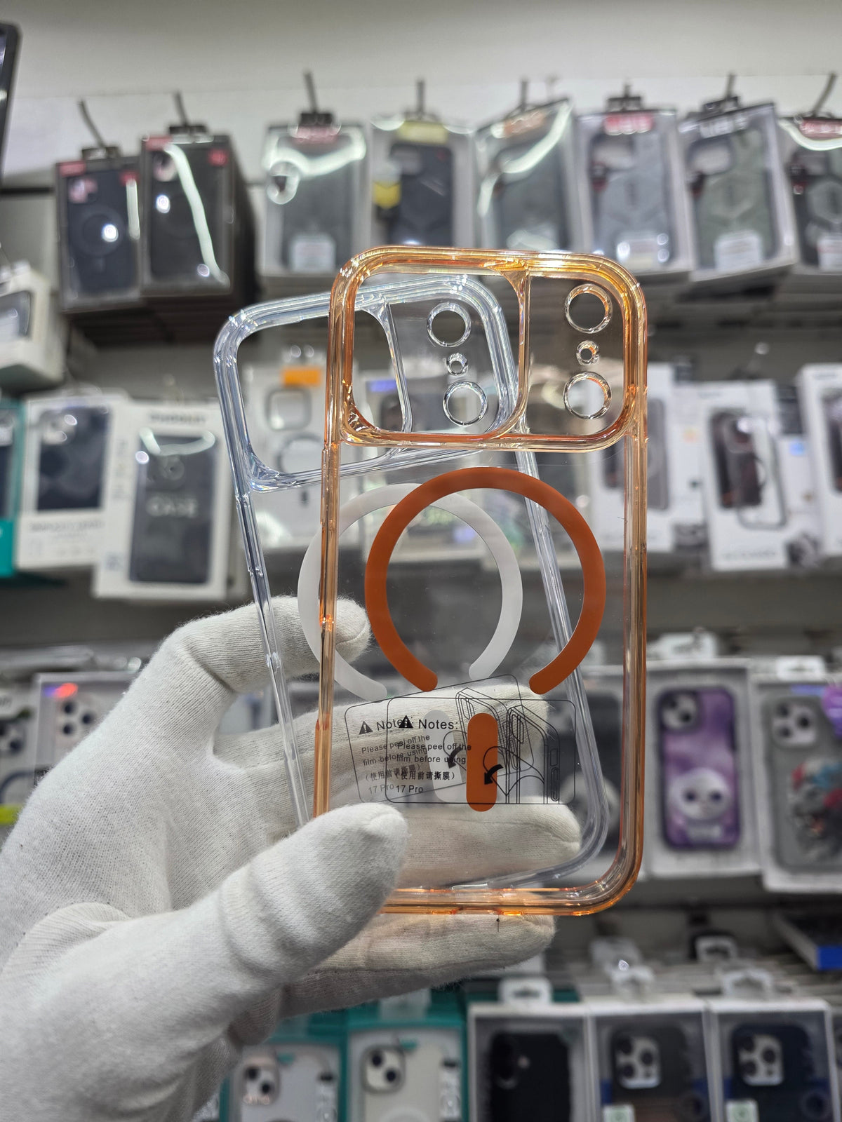 KUVETE Clear Magsafe Case - iPhone 17 Pro Back Cover
